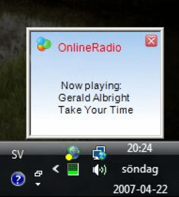 Capture d'écran de l'application Online Radio Tuner - #6