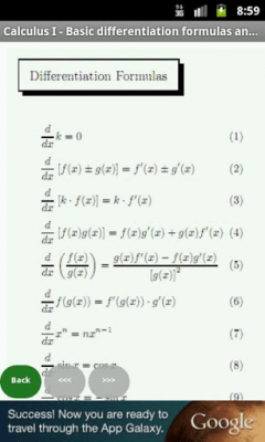 Capture d'écran de l'application Feuilles de triche gratuites pour les mathématiques - #2