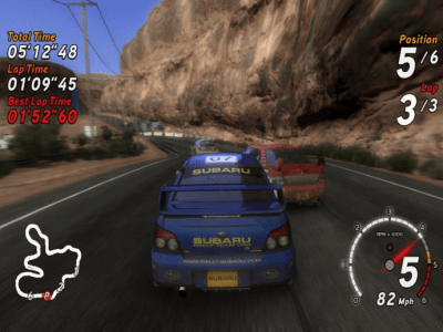 Capture d'écran de l'application SEGA Rally - #6