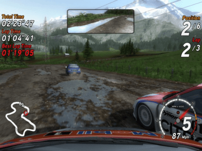 Capture d'écran de l'application SEGA Rally - #7