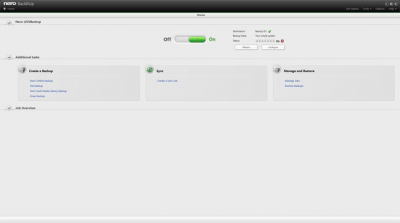 Capture d'écran de l'application Nero BackItUp - #2