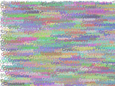 Capture d'écran de l'application CrystalMark - #10