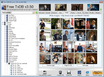 Capture d'écran de l'application Free TvDB - #7