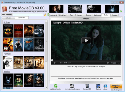 Capture d'écran de l'application Free MovieDB - #8