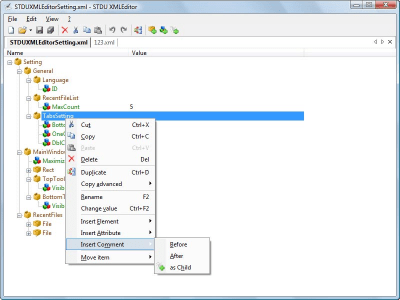 Capture d'écran de l'application STDU XML Editor - #2