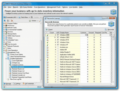 Capture d'écran de l'application Network Inventory - #4