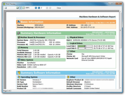 Capture d'écran de l'application Network Inventory - #5