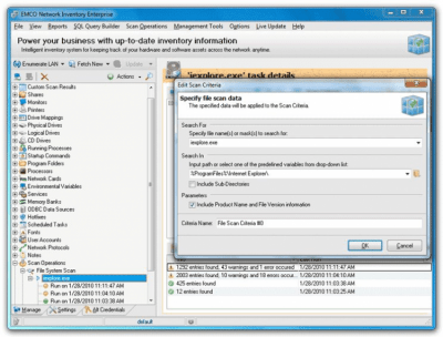 Capture d'écran de l'application Network Inventory - #9