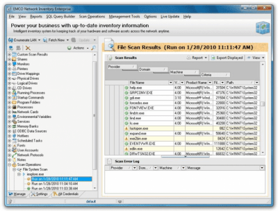 Capture d'écran de l'application Network Inventory - #10