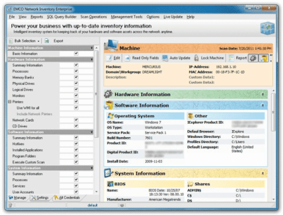 Capture d'écran de l'application Network Inventory - #12