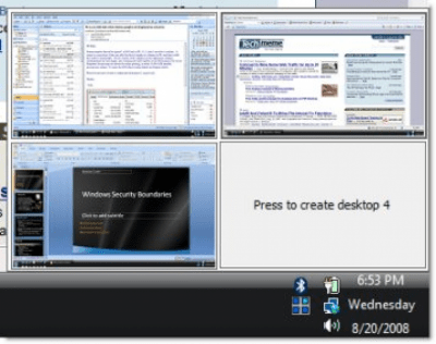 Capture d'écran de l'application Desktops - #2