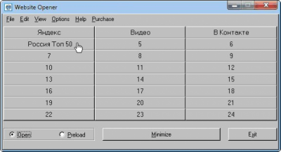 Capture d'écran de l'application Website URL Opener - #4