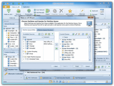 Capture d'écran de l'application EMCO WakeOnLan - #3