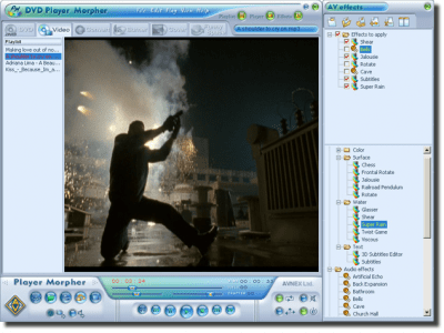 Capture d'écran de l'application AV DVD Player Morpher - #2