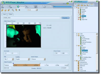 Capture d'écran de l'application AV DVD Player Morpher - #3