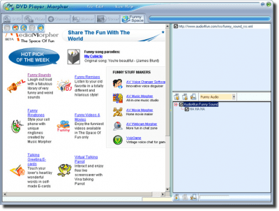 Capture d'écran de l'application AV DVD Player Morpher - #6