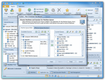 Capture d'écran de l'application EMCO Remote Registry Merge - #3