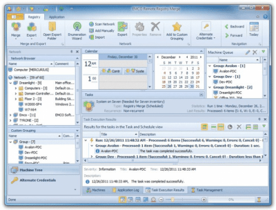 Capture d'écran de l'application EMCO Remote Registry Merge - #4