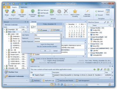 Capture d'écran de l'application EMCO Remote Registry Merge - #5