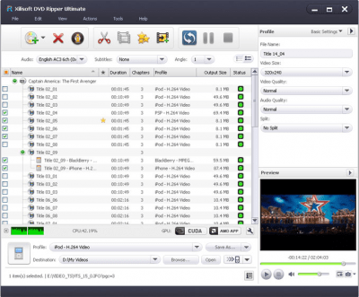 Capture d'écran de l'application Xilisoft Media Toolkit Ultimate - #1