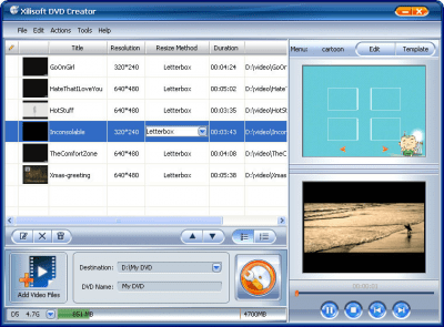 Capture d'écran de l'application Xilisoft Blu-ray to DVD Converter - #2