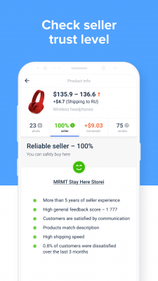 Capture d'écran de l'application AliRadar - #4