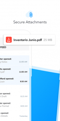 Capture d'écran de l'application Criptext Secure email - #4