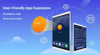 Capture d'écran de l'application Free VPN Lightsail - #7