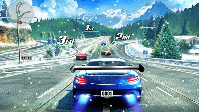 Capture d'écran de l'application Street racing 3D - #1