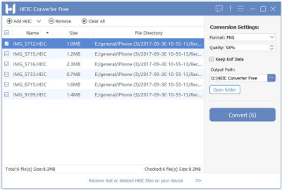 Capture d'écran de l'application HEIC Converter Free - #2