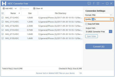 Capture d'écran de l'application HEIC Converter Free - #3