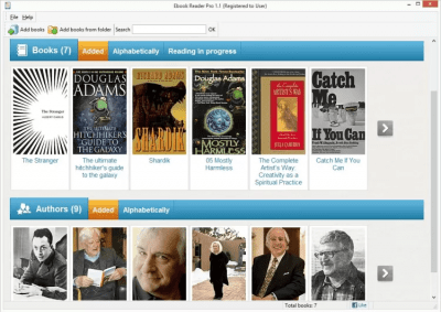 Capture d'écran de l'application Ebook Reader Pro - #3