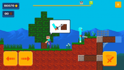 Capture d'écran de l'application Nubik vs Pro vs Cheater 4 : Lucky Block - #7