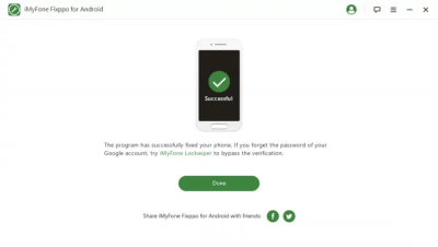 Capture d'écran de l'application iMyFone Fixppo for Android - #2