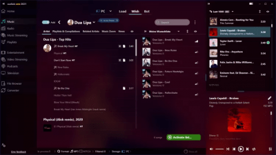Capture d'écran de l'application Audials Radio - #4