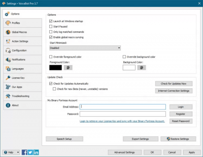 Capture d'écran de l'application VoiceBot - #4