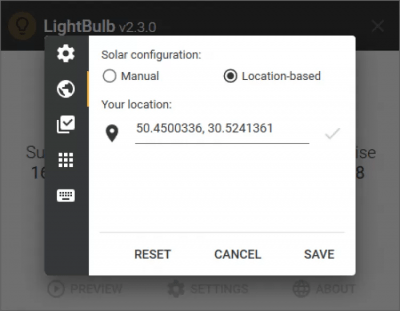 Capture d'écran de l'application LightBulb - #2
