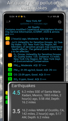 Capture d'écran de l'application eWeather HDF - #6