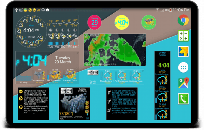 Capture d'écran de l'application eWeather HDF - #17