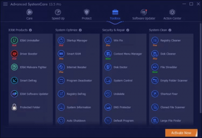 Capture d'écran de l'application Advanced SystemCare Pro - #4