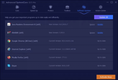 Capture d'écran de l'application Advanced SystemCare Pro - #5