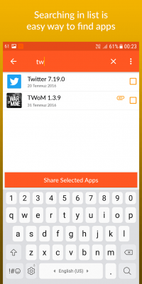 Capture d'écran de l'application App Sharer+ - #2