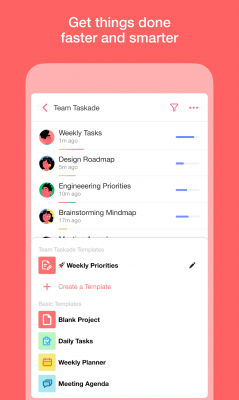 Capture d'écran de l'application Taskade - #6