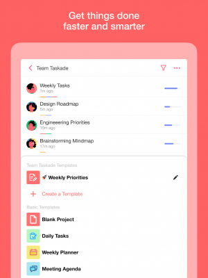 Capture d'écran de l'application Taskade - #12