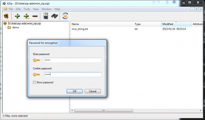 Capture d'écran de l'application AZip - #3