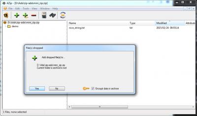 Capture d'écran de l'application AZip - #4
