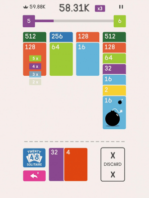 Capture d'écran de l'application Twenty48 Solitaire - #8