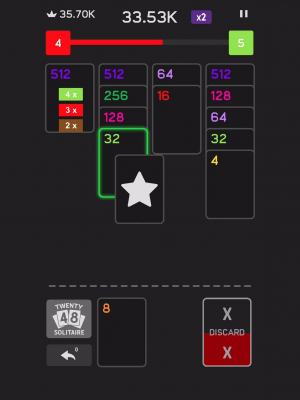 Capture d'écran de l'application Twenty48 Solitaire - #11