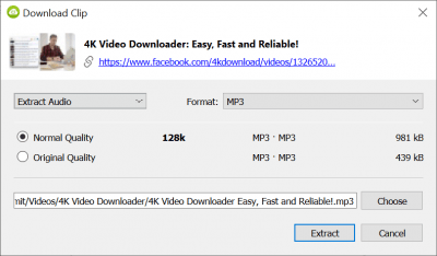 Capture d'écran de l'application 4K Video Downloader - #3