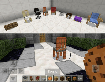 Capture d'écran de l'application Chaises et fauteuils pour Mynecraft - #1